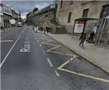 Virxe da Cerca · Praza de Abastos Mupi en Virxe da Cerca junto a la Praza de Abastos